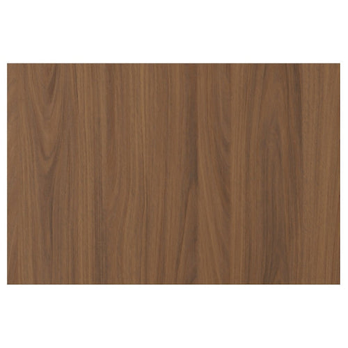 TISTORP - Drawer front, brown walnut effect, 60x40 cm