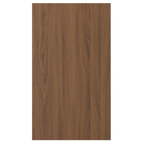 TISTORP - Front for dishwasher, brown walnut effect, 45x80 cm