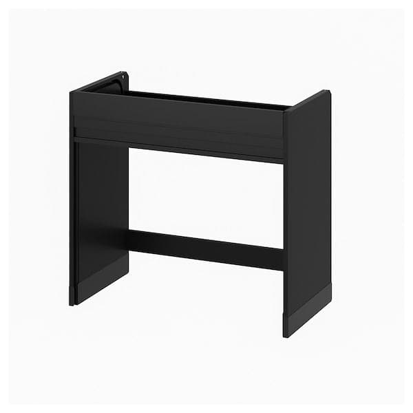 TITTEBO - Tambour storage f small appliances, black, 60 cm - best price from Maltashopper.com 20550275