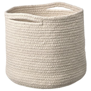 TJABBIG - Basket, natural, 25x23 cm - best price from Maltashopper.com 50532567