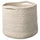 TJABBIG - TJABBIG Basket, natural, 25x23 cm
