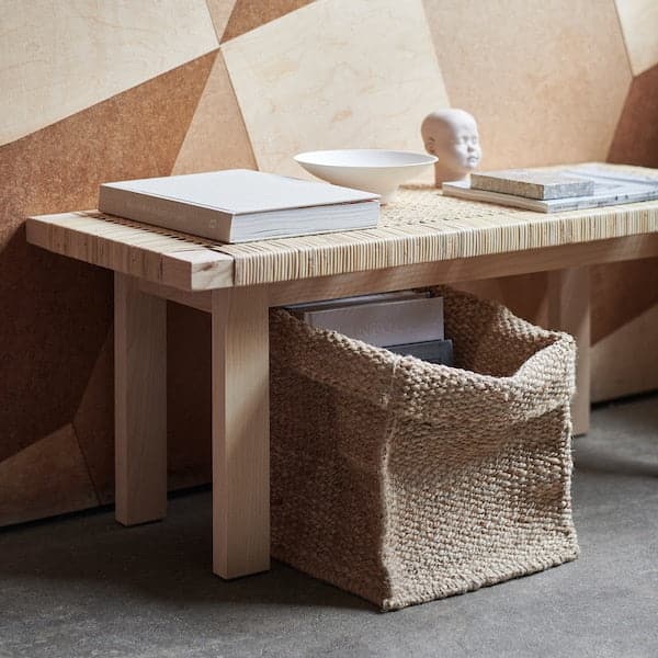 Ikea TJILLEVIPS - Basket, jute, 30x30x35 cm