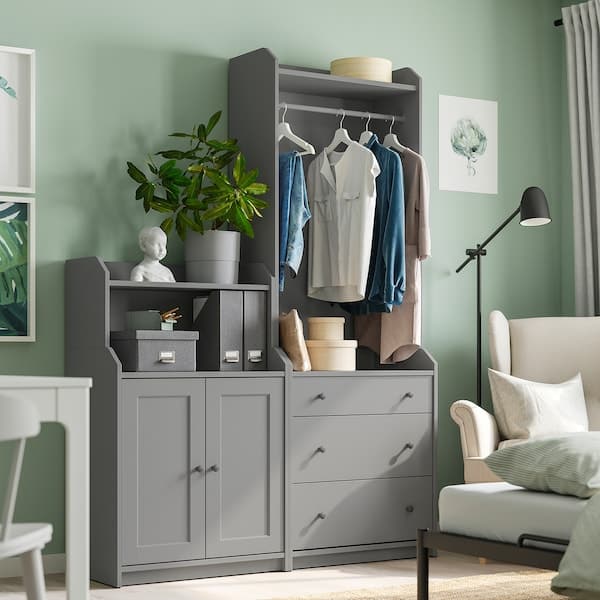 Ikea TJOG - Magazine file, dark grey