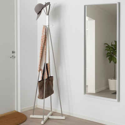 TJUSIG - Floor-standing coat rack, white, 193 cm - best price from Maltashopper.com 10152682