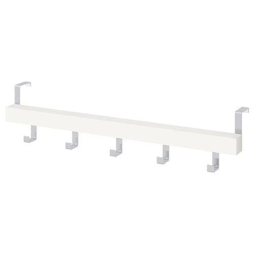 TJUSIG hanger for door/wall, white, 60 cm