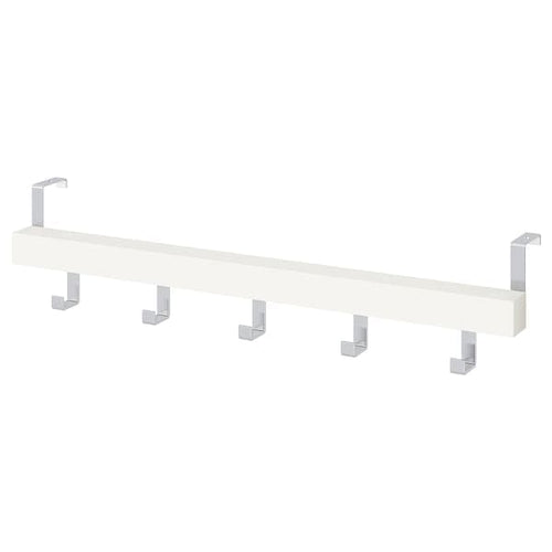 TJUSIG - Hanger for door/wall, white, 60 cm