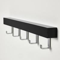 TJUSIG - Hanger for door/wall, black, 60 cm - best price from Maltashopper.com 40242653