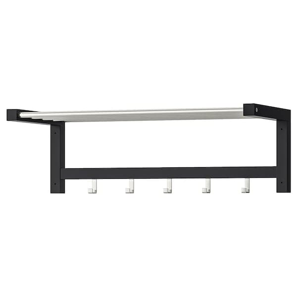 TJUSIG - Rack, black, 79 cm