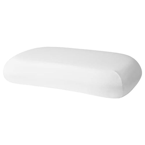 TÖCKENFLY - Pillowcase for ergonomic pillow, white, 29x43 cm