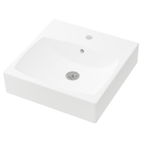 TÖRNVIKEN Support sink - white 45x45 cm , 45x45 cm