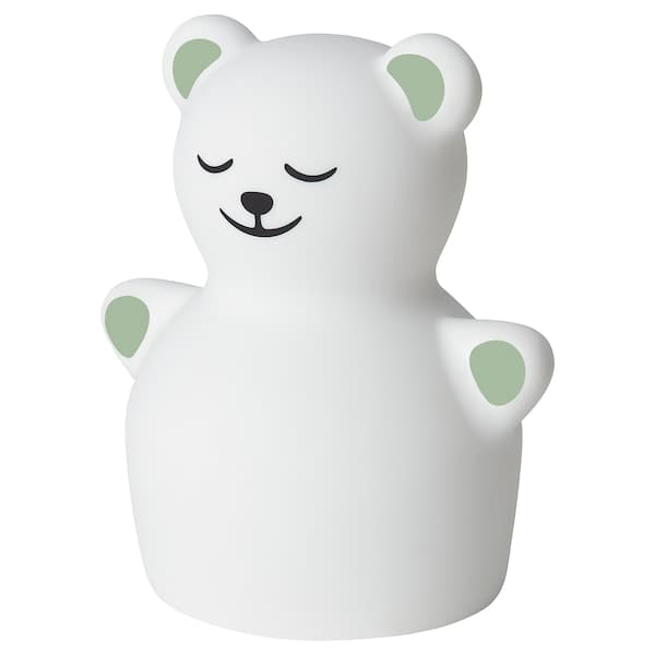 TÖVÄDER - LED night light, bear battery-operated - best price from Maltashopper.com 90516914
