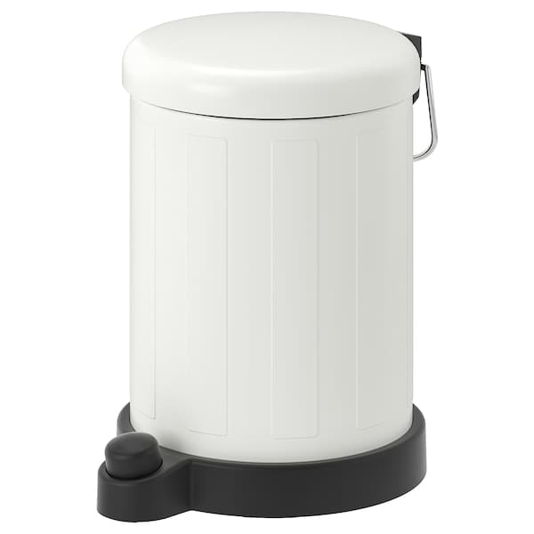 TOFTAN - Waste bin, white, 4 l - best price from Maltashopper.com 00494025