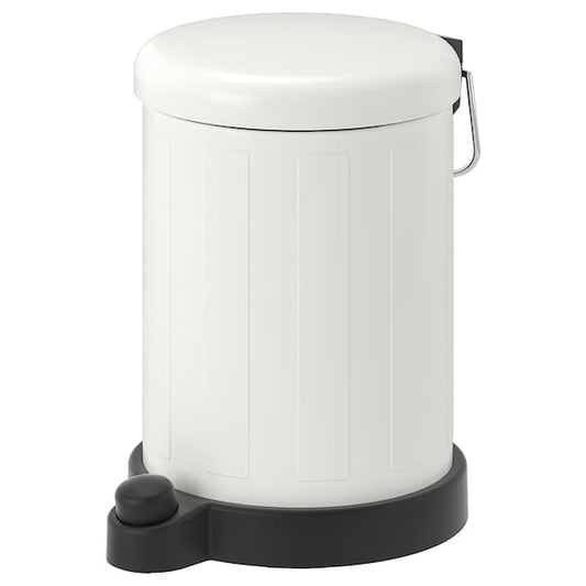 TOFTAN - Waste bin, white, 4 l - best price from Maltashopper.com 00494025