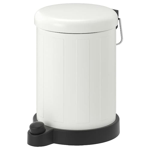 TOFTAN - Waste bin, white, 4 l