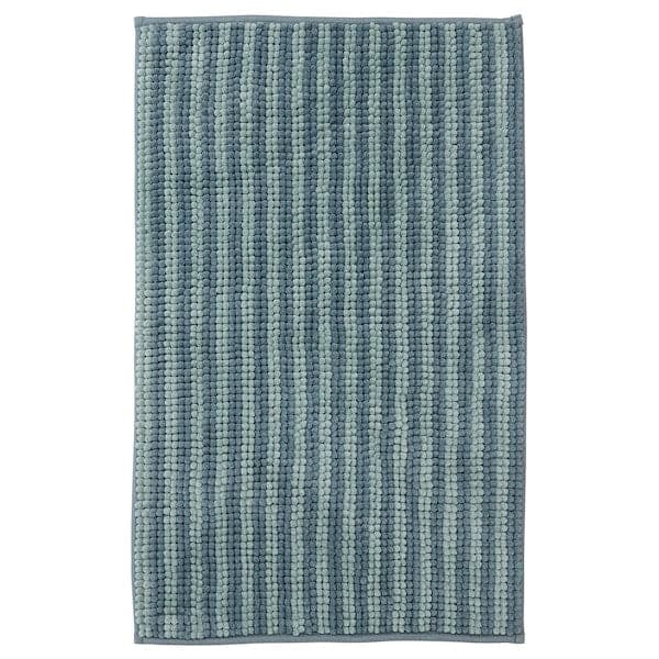 TOFTBO - Bath mat, striped/blue, 50x80 cm - best price from Maltashopper.com 60526537