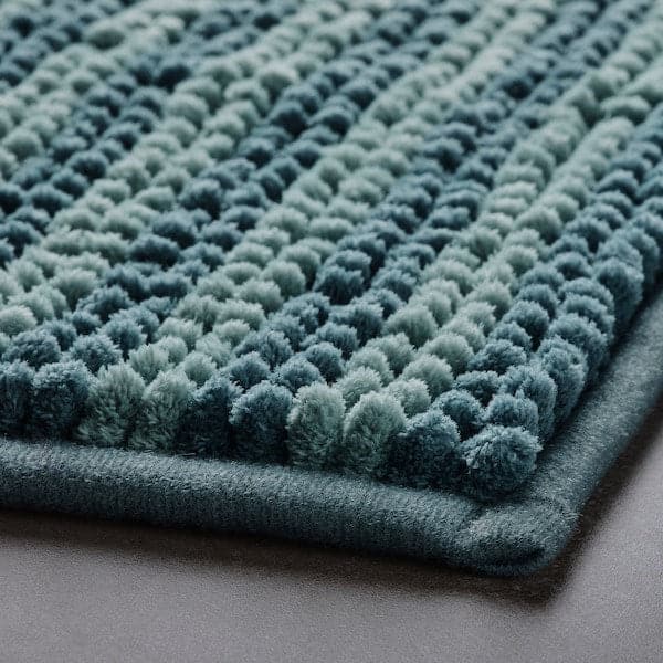 TOFTBO - Bath mat, striped/blue, 50x80 cm - best price from Maltashopper.com 60526537