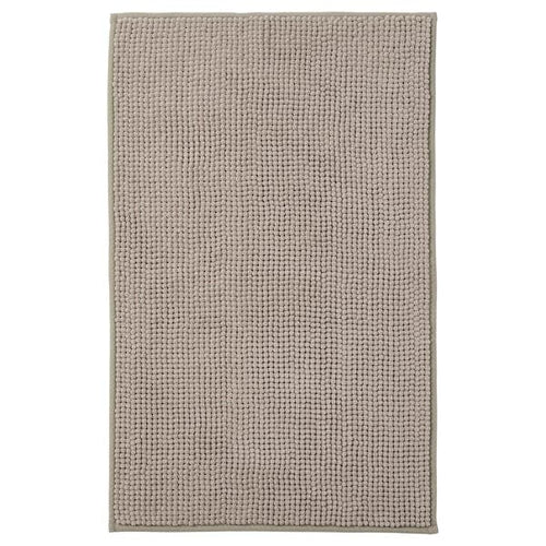 TOFTBO - Bath mat, dark beige, 50x80 cm