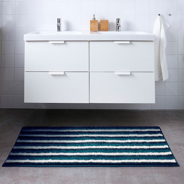TOFTBO - Bath mat, patterned,60x120 cm - best price from Maltashopper.com 30522908