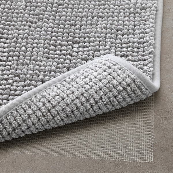 TOFTBO - Bath mat, grey-white mélange, 50x80 cm - best price from Maltashopper.com 90422251