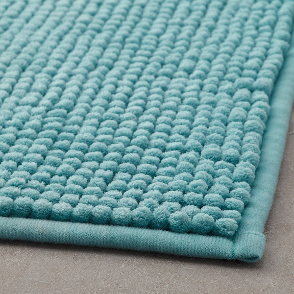 TOFTBO - Bath mat, turquoise,40x60 cm - best price from Maltashopper.com 20495528