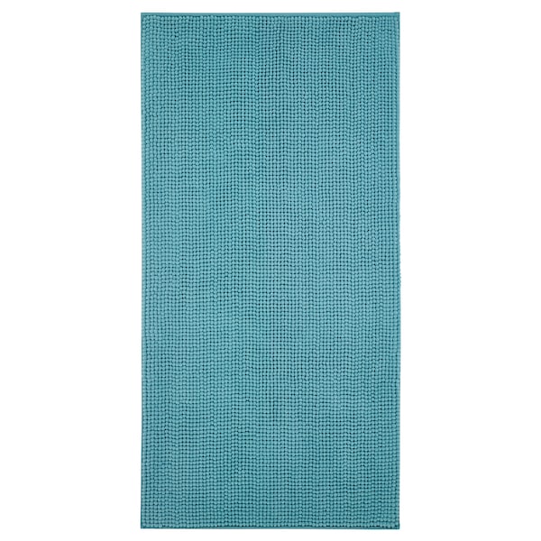 TOFTBO - Bath mat, turquoise,60x120 cm - best price from Maltashopper.com 40495315