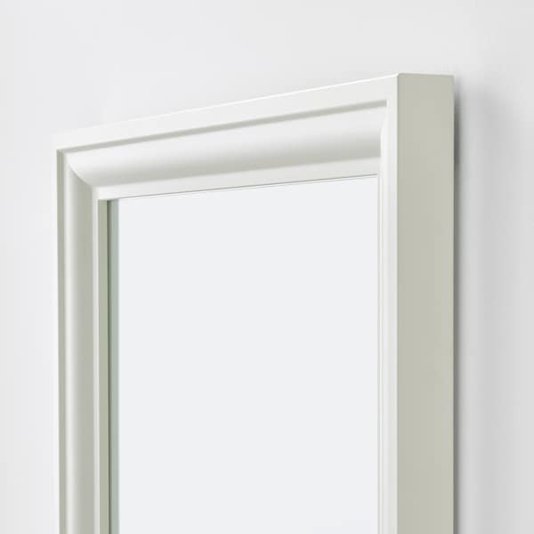 TOFTBYN - Mirror, white, 75x165 cm - best price from Maltashopper.com 50459147