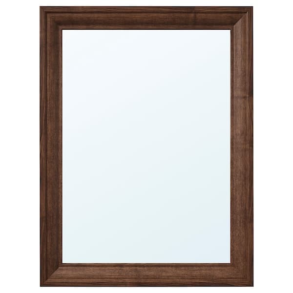 TOFTBYN - Mirror, ash effect/brown, 65x85 cm