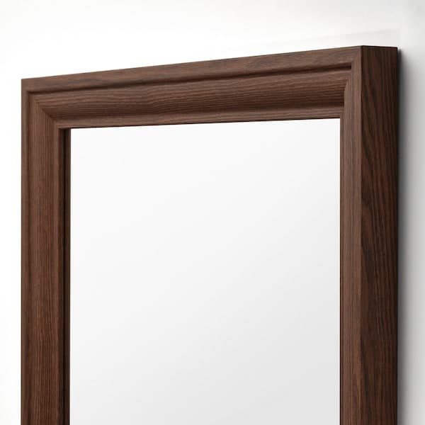 TOFTBYN - Mirror, ash/brown effect, 75x165 cm - best price from Maltashopper.com 30485642