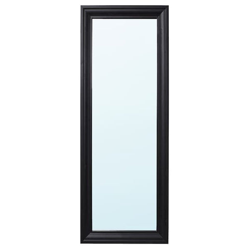 TOFTBYN - Mirror, black, 52x140 cm
