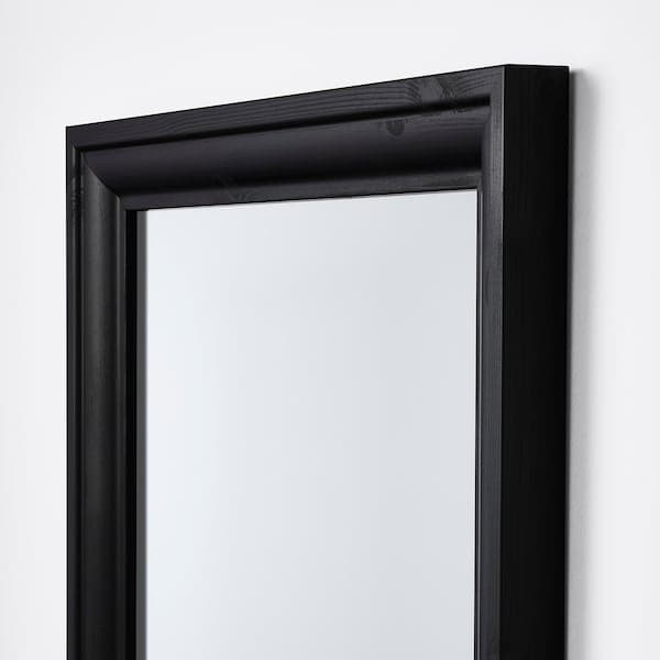 TOFTBYN - Mirror, black, 75x165 cm - best price from Maltashopper.com 10454279