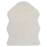 TOFTLUND rug, white, 55x85 cm