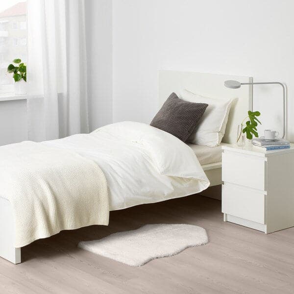 TOFTLUND - Rug, white, 55x85 cm - best price from Maltashopper.com 20420241