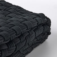 TOFTÖ - Cushion cover, black outdoor/indoor,50x50 cm - best price from Maltashopper.com 00547284