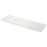 TOLKEN countertop, white marble effect/foliated board, 182x49 cm