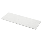 TOLKEN countertop, white marble effect/foliated board, 142x49 cm