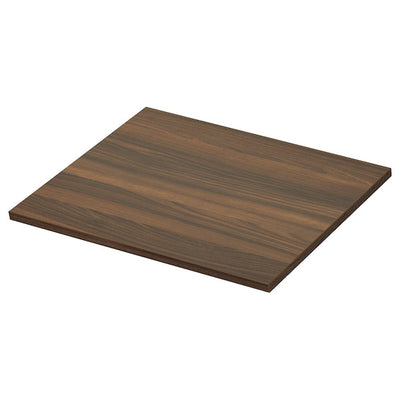TOLKEN - Table top, walnut brown/laminate effect,62x49 cm - best price from Maltashopper.com 90568333
