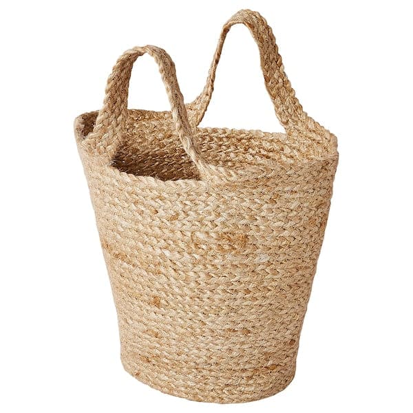 TOLKNING - Hanging basket, jute