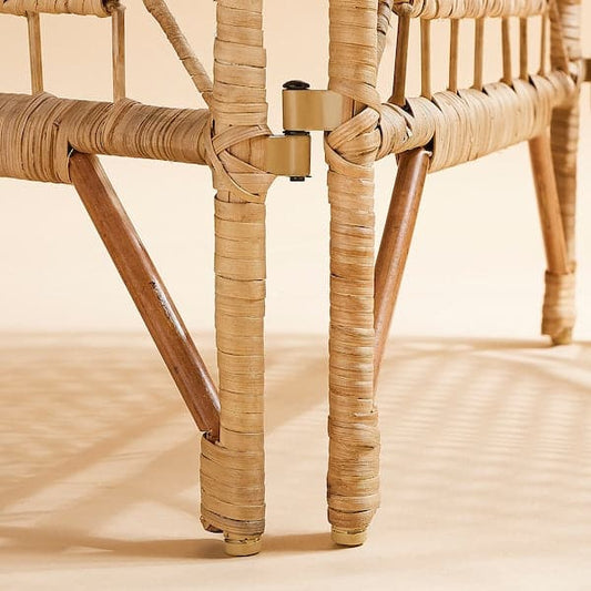 Ikea TOLKNING - Room divider, handmade rattan, 150x170 cm