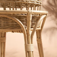 TOLKNING - Plant stand, handmade rattan, 66 cm - best price from Maltashopper.com 70512686