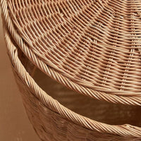 TOLKNING - Pouffe with storage, handmade rattan - best price from Maltashopper.com 90512666