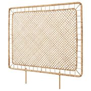 Ikea TOLKNING - Headboard, handmade rattan