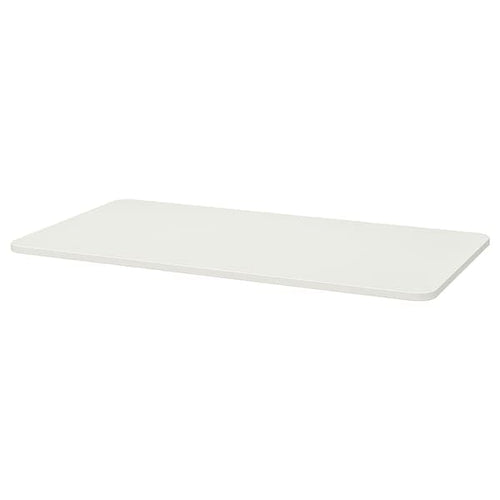 TOMMARYD - Table top, white, 130x70 cm