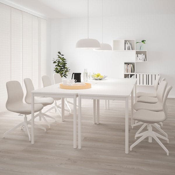 TOMMARYD - Table, white, 130x70 cm - best price from Maltashopper.com 99387489