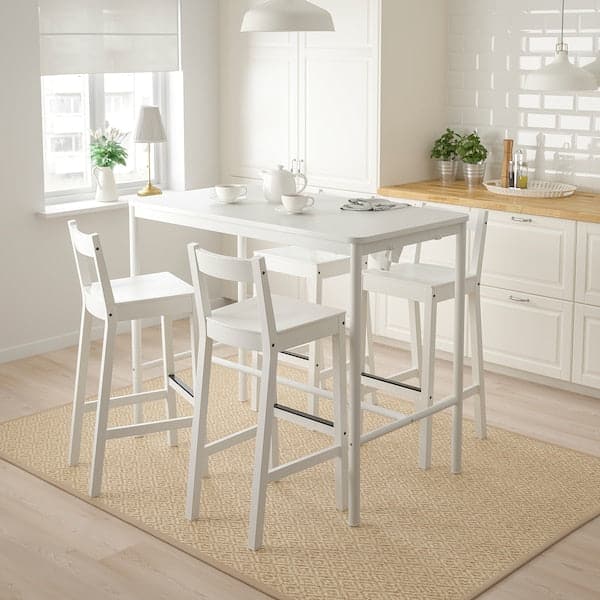 TOMMARYD - Table, white, 130x70x105 cm - best price from Maltashopper.com 39387492