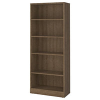 TONSTAD - Bookcase, brown stained oak veneer, 82x37x201 cm - best price from Maltashopper.com 30528458