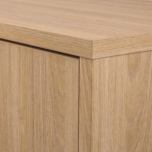 Ikea TONSTAD - Cabinet with doors, oak veneer, 82x47x90 cm
