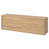 TONSTAD TV bench, oak veneer, 178x37x55 cm