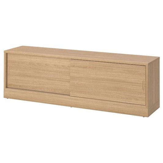 Ikea TONSTAD - TV bench, oak veneer, 178x37x55 cm
