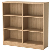 TONSTAD - Shelving unit, oak veneer, 121x37x120 cm - best price from Maltashopper.com 50489291