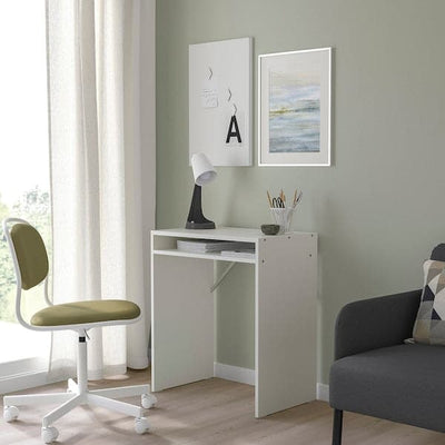 TORALD - Desk, white, 65x40 cm - best price from Maltashopper.com 90493955
